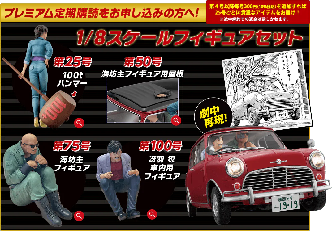 シティーハンター ミニクーパーをつくる：ホーム | アシェット