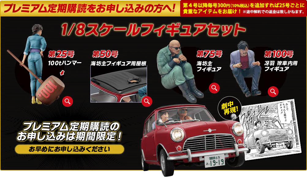 シティーハンター ミニクーパーをつくる：ホーム | アシェット